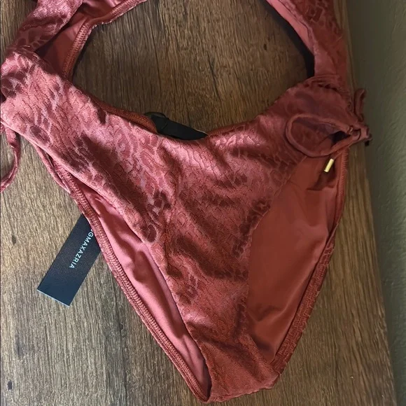 BCBGMaxAzria Rust One Piece Swimsuit - Picture 5 of 7